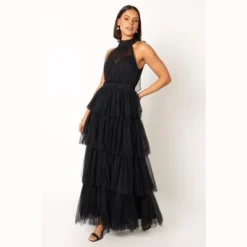 Petal And Pup Womens Frances Halterneck Maxi Dress -Elegant Women Wear Store GUEST 00a299fc 2a23 4e2f b8fe d9b9a2690507