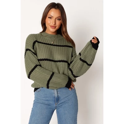 Petal And Pup Magdalena Striped Knit Sweater 7 Petal And Pup Magdalena Striped Knit Sweater - Image 7