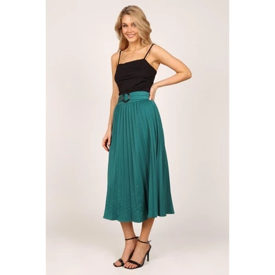 Petal And Pup Womens Anderson Pleat Midi Skirt 3 Petal And Pup Womens Anderson Pleat Midi Skirt - Image 3