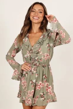 Petal And Pup Womens Rilynn Frill Long Sleeve Playsuit -Elegant Women Wear Store GUEST 1bb013b5 cded 4ac9 8f07 ac7708940c91