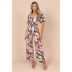 Petal And Pup Womens Tonya High Waist Wide Leg Pants