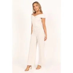 Petal And Pup Womens Violet Off Shoulder Jumpsuit -Elegant Women Wear Store GUEST 38c8087f 7807 4118 9fa7 16c1912cd765