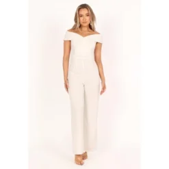Petal And Pup Womens Violet Off Shoulder Jumpsuit -Elegant Women Wear Store GUEST 3aa657ed 938c 4672 9b47 ba259156e96e