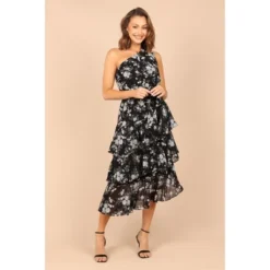 Petal And Pup Womens Brigette One Shoulder Tiered Maxi Dress -Elegant Women Wear Store GUEST 3bbac045 243a 473f b085 f28834996e8a