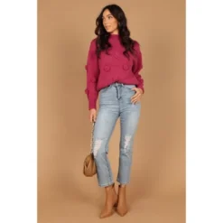 Petal And Pup Womens Raquel Mock Neck Flower Detail Knit Sweater 14 Petal And Pup Womens Raquel Mock Neck Flower Detail Knit Sweater -Elegant Women Wear Store GUEST 42222017 a76e 4ef1 b28d 280b40cd399c