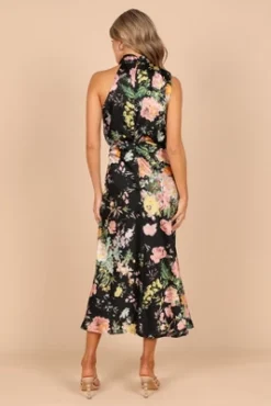 Petal And Pup Womens Anabelle Halter Neck Maxi Dress