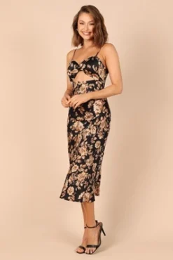Petal And Pup Womens Saga Cut Out Midi Dress -Elegant Women Wear Store GUEST 44de94b3 7a4a 428e be5b b9a8b071d2a2