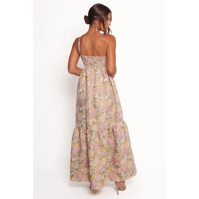 Petal And Pup Betina Bow Front Maxi Dress - Multi Floral XS 2 Petal And Pup Betina Bow Front Maxi Dress - Multi Floral XS - Image 2