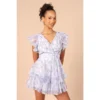 Petal And Pup Womens Rosalita Frill Sleeve Romper