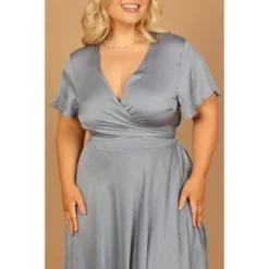 Petal And Pup Womens Amanda Hi Lo Tie Front Dress -Elegant Women Wear Store GUEST 5589a2cb 8715 472b a3a5 b97da843c851