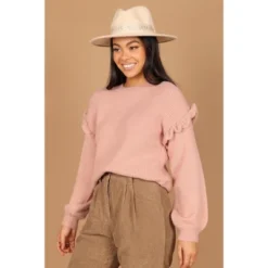Petal And Pup Womens Bethany Drop Sleeve Ruffle Knit Sweater 9 Petal And Pup Womens Bethany Drop Sleeve Ruffle Knit Sweater -Elegant Women Wear Store GUEST 5b26951b 54c8 4527 b448 d601dd73774b
