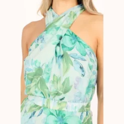 Petal And Pup Womens Stella Halter Jumpsuit