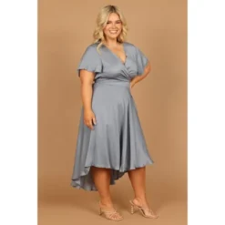 Petal And Pup Womens Amanda Hi Lo Tie Front Dress -Elegant Women Wear Store GUEST 61fbb612 d98d 499f b380 eee68ebe66eb