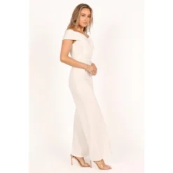 Petal And Pup Womens Violet Off Shoulder Jumpsuit -Elegant Women Wear Store GUEST 6e79d040 040a 4e11 acc0 c8b6e3bdb479