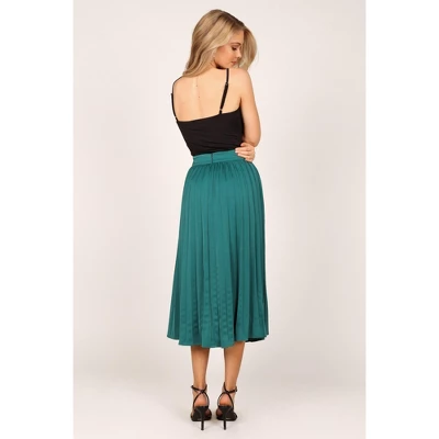 Petal And Pup Womens Anderson Pleat Midi Skirt 4 Petal And Pup Womens Anderson Pleat Midi Skirt - Image 4