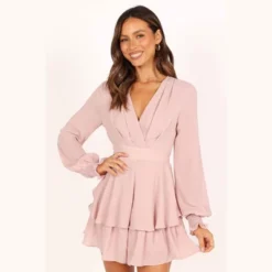Petal And Pup Womens Adalia Frill Long Sleeve Romper -Elegant Women Wear Store GUEST 749728c8 0fc3 4799 91f7 f963dee1d453