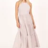 Petal And Pup Womens Caspian Tiered Maxi Dress