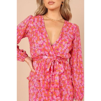 Petal And Pup Womens Minelli Pleat Top 3 Petal And Pup Womens Minelli Pleat Top - Image 3