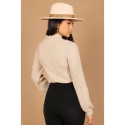 Petal And Pup Womens Harper Twist Front Knit Sweater