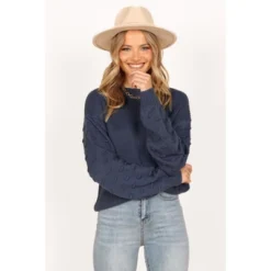 Petal And Pup Katrina Textured Sleeve Crewneck Knit Sweater 9 Petal And Pup Katrina Textured Sleeve Crewneck Knit Sweater -Elegant Women Wear Store GUEST 8f208fc9 934d 4b5f 946b 067369efb5c9