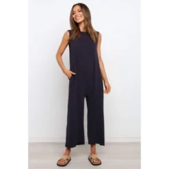 Petal And Pup Women's Yardlee Jumpsuit - Navy 2 -Elegant Women Wear Store GUEST 926003f8 a82b 437e 8e4a 4c053d94c381
