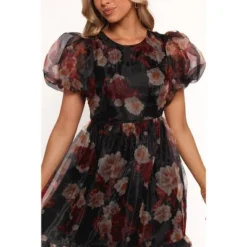 Petal And Pup Elspeth Midi Dress - Black Floral S -Elegant Women Wear Store GUEST 92ea374f 7c48 4170 b50c 2bde6eff35d8