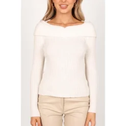 Petal And Pup Valerie Off Shoulder Knit Sweater 10 Petal And Pup Valerie Off Shoulder Knit Sweater -Elegant Women Wear Store GUEST 935b694e f14a 4d9c bf84 f15292219215