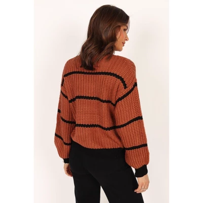 Petal And Pup Magdalena Striped Knit Sweater 2 Petal And Pup Magdalena Striped Knit Sweater - Image 2