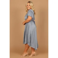 Petal And Pup Womens Amanda Hi Lo Tie Front Dress -Elegant Women Wear Store GUEST 9e460cf6 abef 4ede 9bee 3b4a0431fba6