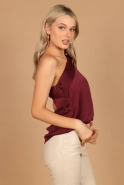 Petal And Pup Womens Maryanne One Shoulder Top -Elegant Women Wear Store GUEST 9fe03d4f 7f43 46c7 b20f a5a5bd996e89