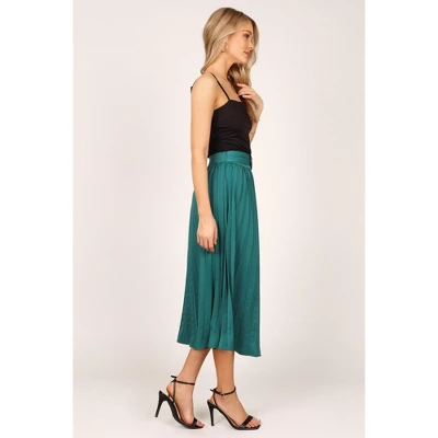 Petal And Pup Womens Anderson Pleat Midi Skirt 5 Petal And Pup Womens Anderson Pleat Midi Skirt - Image 5