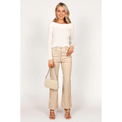 Petal And Pup Valerie Off Shoulder Knit Sweater 4 Petal And Pup Valerie Off Shoulder Knit Sweater - Image 4