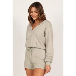 Petal And Pup Womens Jacqui Hooded Romper -Elegant Women Wear Store GUEST becce7b2 46a3 4ab3 b894 14e5534a768a