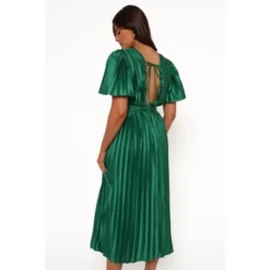 Petal And Pup Keelah Midi Dress - Emerald Green S