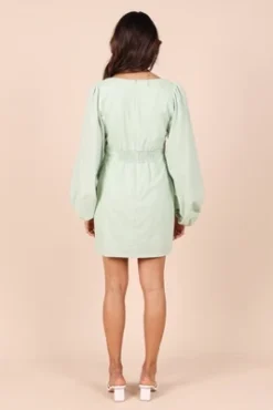 Petal And Pup Womens Emilina Long Sleeve Mini Dress