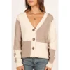Petal And Pup Womens Millie Large Check Cardigan