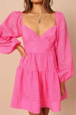 Petal And Pup Womens Augusta Long Sleeve Mini Dress -Elegant Women Wear Store GUEST de590aad 93f8 4ae1 bad5 f243aa1ea97b