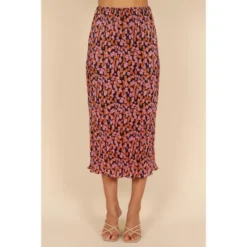 Petal And Pup Womens Minelli Pleat Midi Skirt -Elegant Women Wear Store GUEST ded6d148 1b43 430b a686 e502a8d22faa