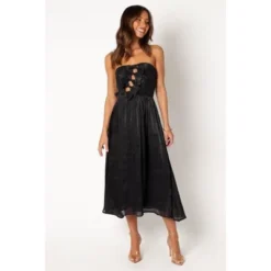 Petal And Pup Mila Strapless Midi Dress -Elegant Women Wear Store GUEST e094b003 3b4e 47d9 87ca 26b2aa2d9441