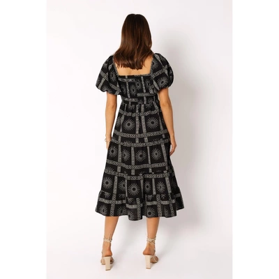 Petal And Pup Womens Soliel Puff Sleeve Midi Dress 3 Petal And Pup Womens Soliel Puff Sleeve Midi Dress - Image 3