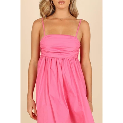 Petal And Pup Womens Alice Bow Back Mini Dress 3 Petal And Pup Womens Alice Bow Back Mini Dress - Image 3