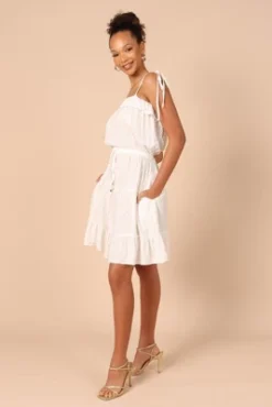 Petal And Pup Womens Twist Tie Shoulder Mini Dress -Elegant Women Wear Store GUEST eb5c8d3d eaf7 4800 9d2b a65ba555f6ce