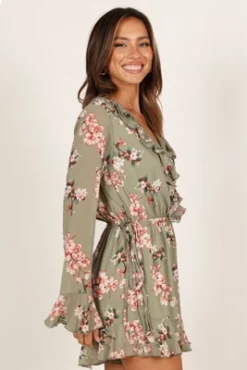 Petal And Pup Womens Rilynn Frill Long Sleeve Playsuit -Elegant Women Wear Store GUEST ecec59f3 2487 4cf0 9eee 4be0cab23b88