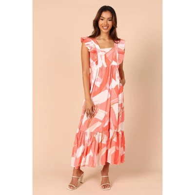 Petal And Pup Womens Mariapia Frill Midi Dress 9 Petal And Pup Womens Mariapia Frill Midi Dress - Image 9