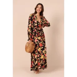 Petal And Pup Women's Wrap Jacket Maxi Dress -Elegant Women Wear Store GUEST f2ee849f 3efa 4a4a b20c 926744dd9607