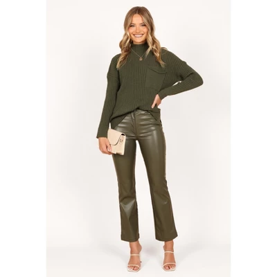 Petal And Pup Alyssa Crewneck Oversized Pocket Knit Sweater 5 Petal And Pup Alyssa Crewneck Oversized Pocket Knit Sweater - Image 5