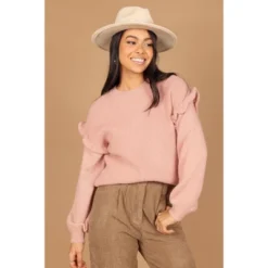 Petal And Pup Womens Bethany Drop Sleeve Ruffle Knit Sweater 11 Petal And Pup Womens Bethany Drop Sleeve Ruffle Knit Sweater -Elegant Women Wear Store GUEST fac9f10f bf08 4061 b26f 402c7dd92ef8